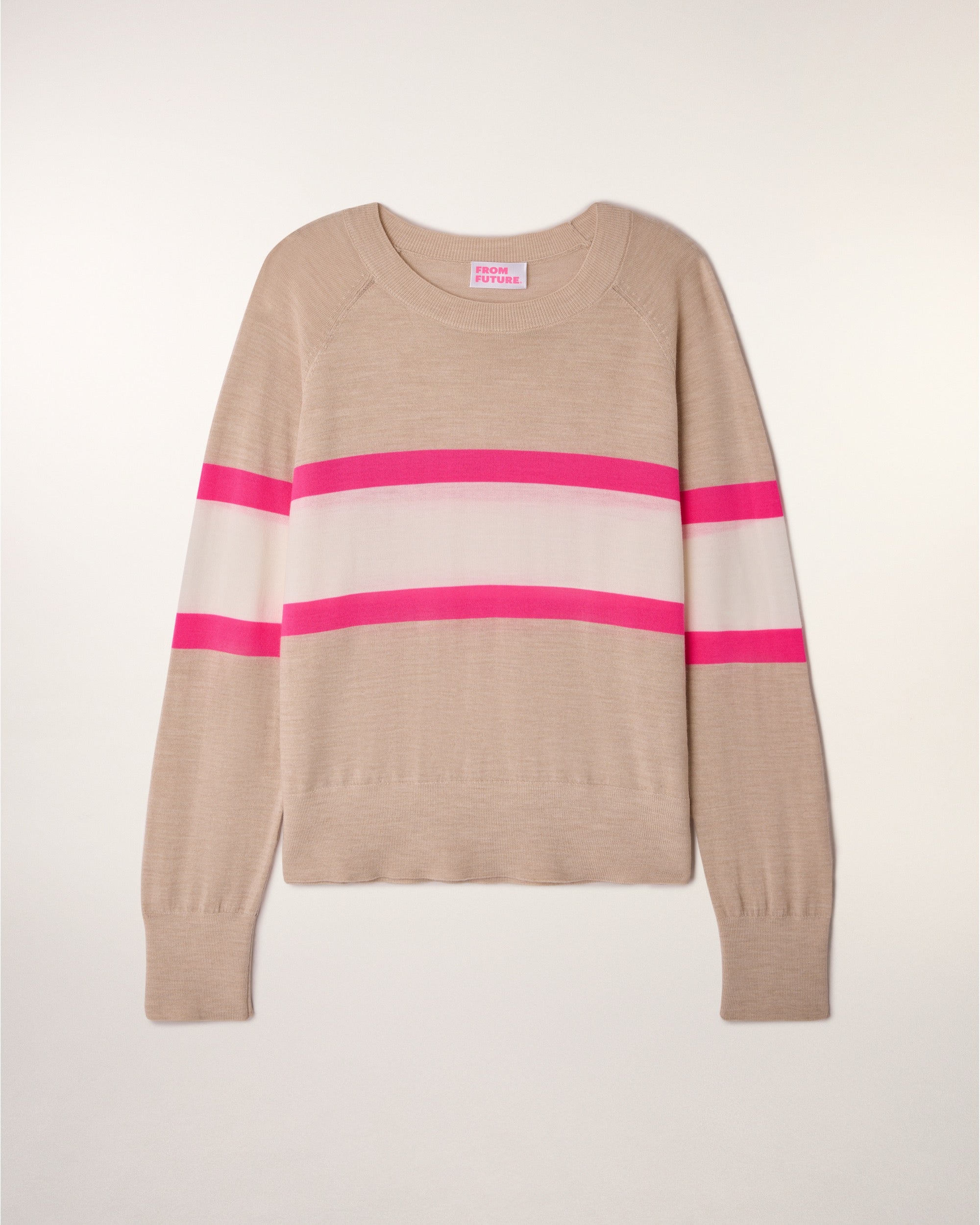 Jersey Cuello Redondo Rayas Tricolores