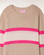 Jersey Cuello Redondo Rayas Tricolores