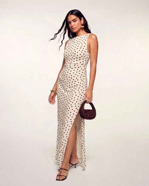 Robe Longue À Fente