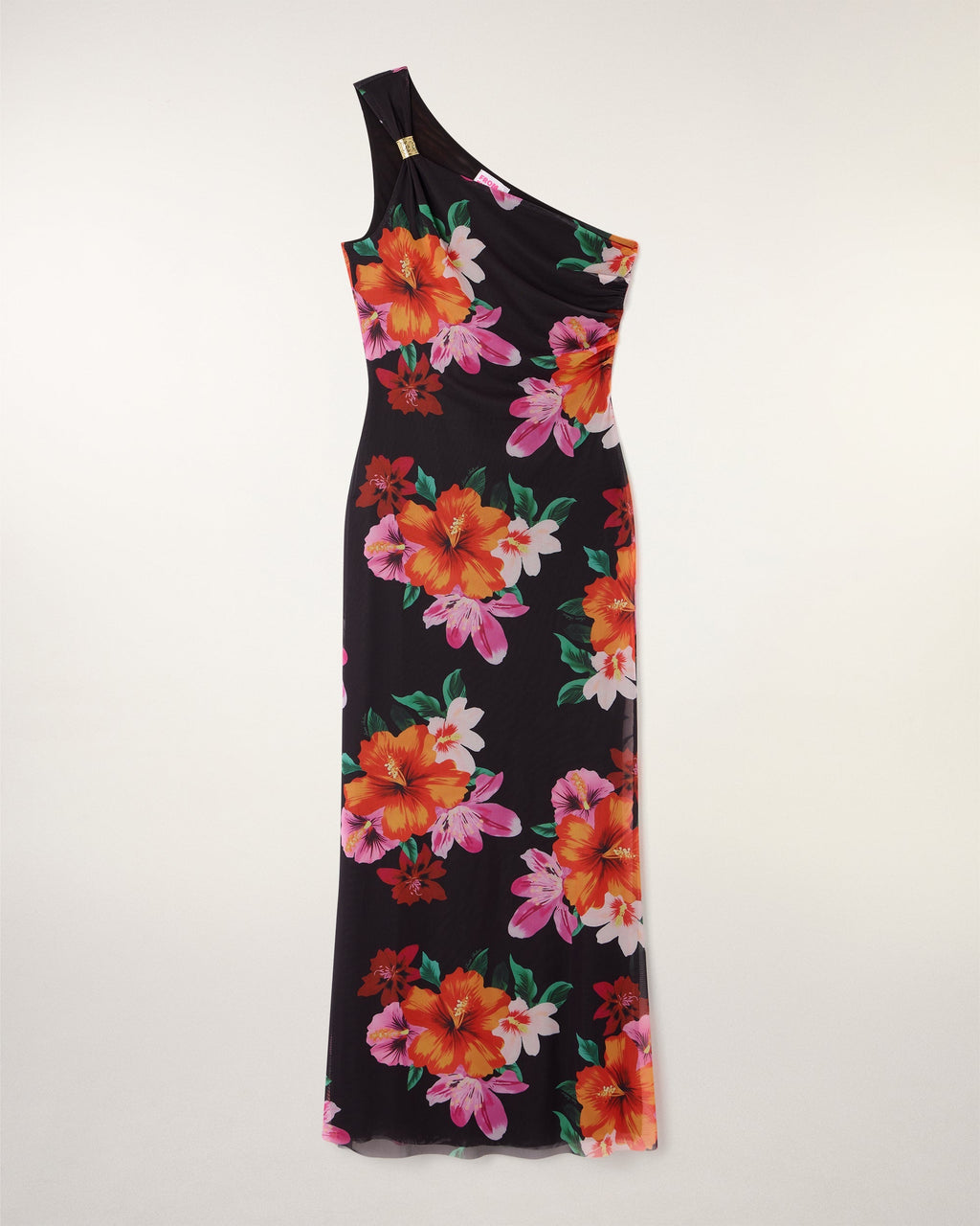 Vestido Largo Asimétrico
