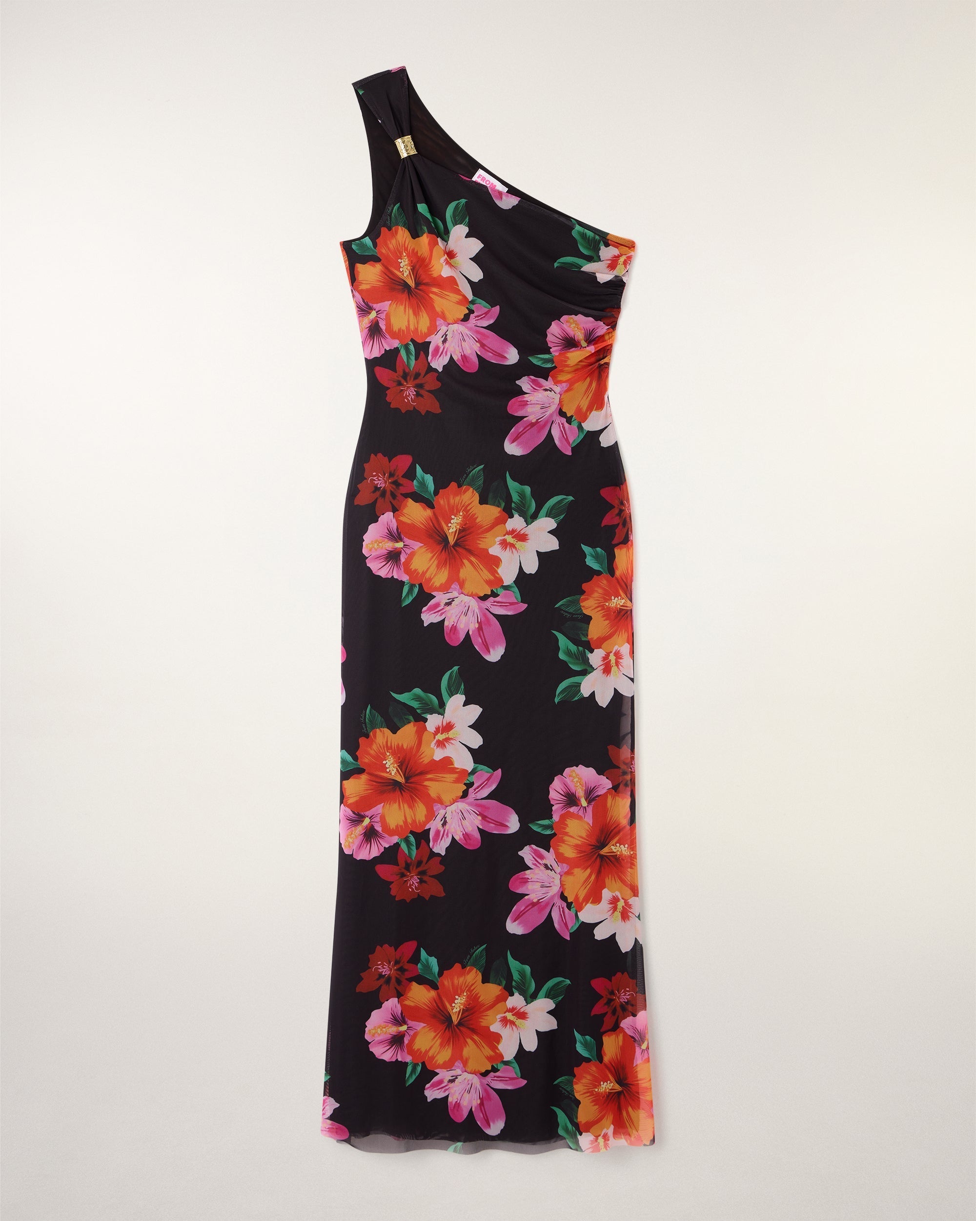 Vestido Largo Asimétrico