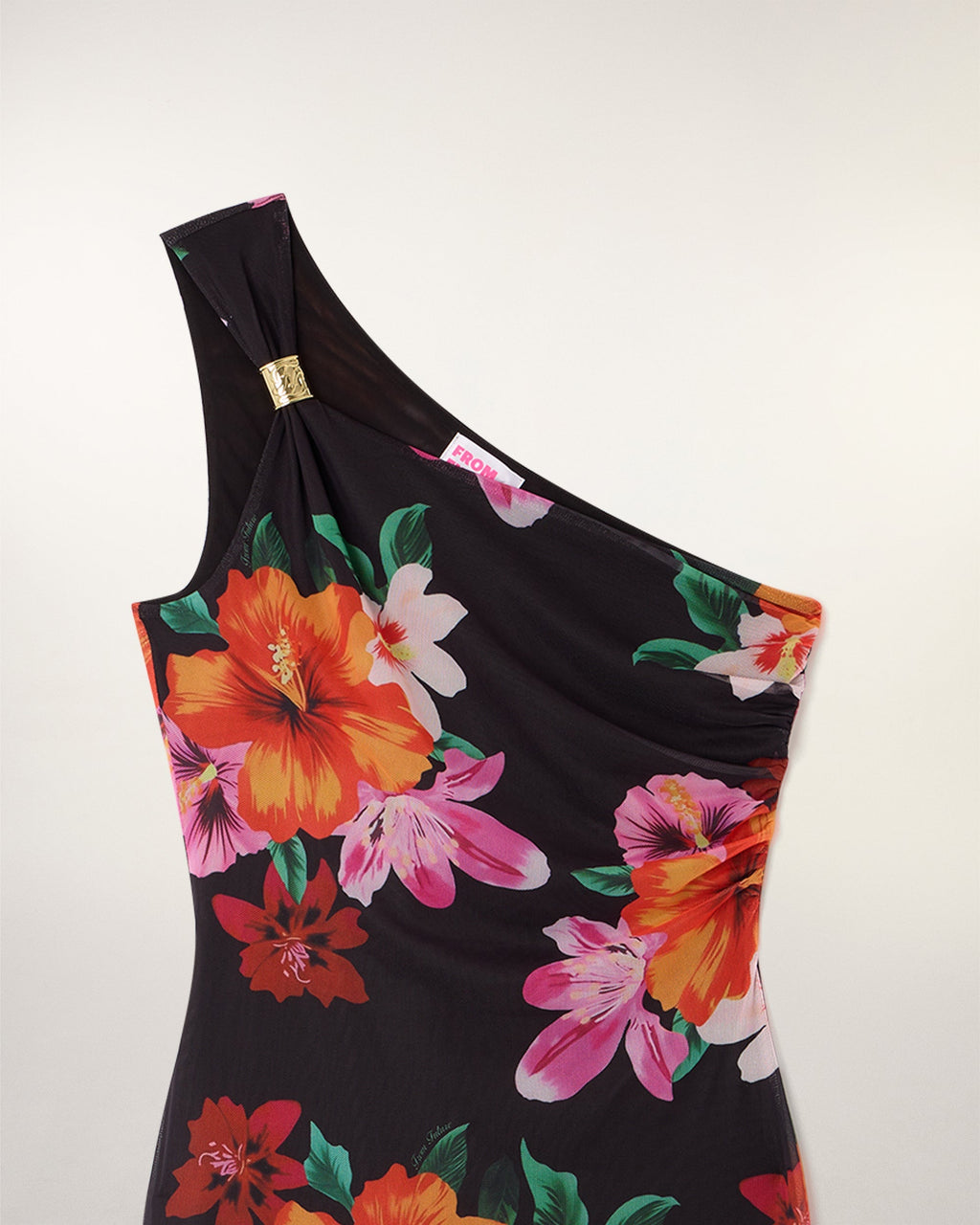 Vestido Largo Asimétrico