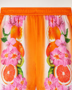 Shorts con estampado de friso