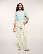 Top Manches Courtes Strass