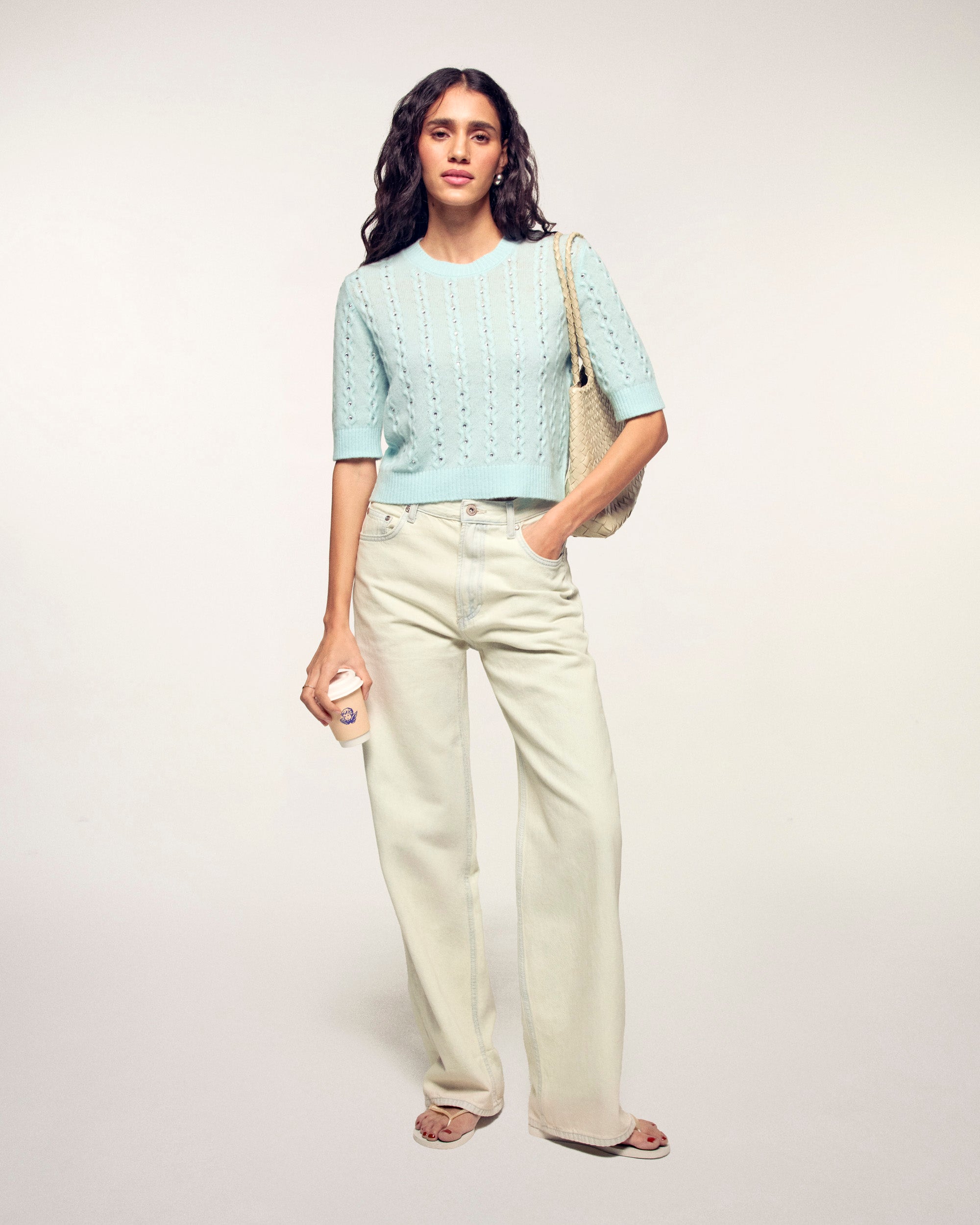 Top Manches Courtes Strass