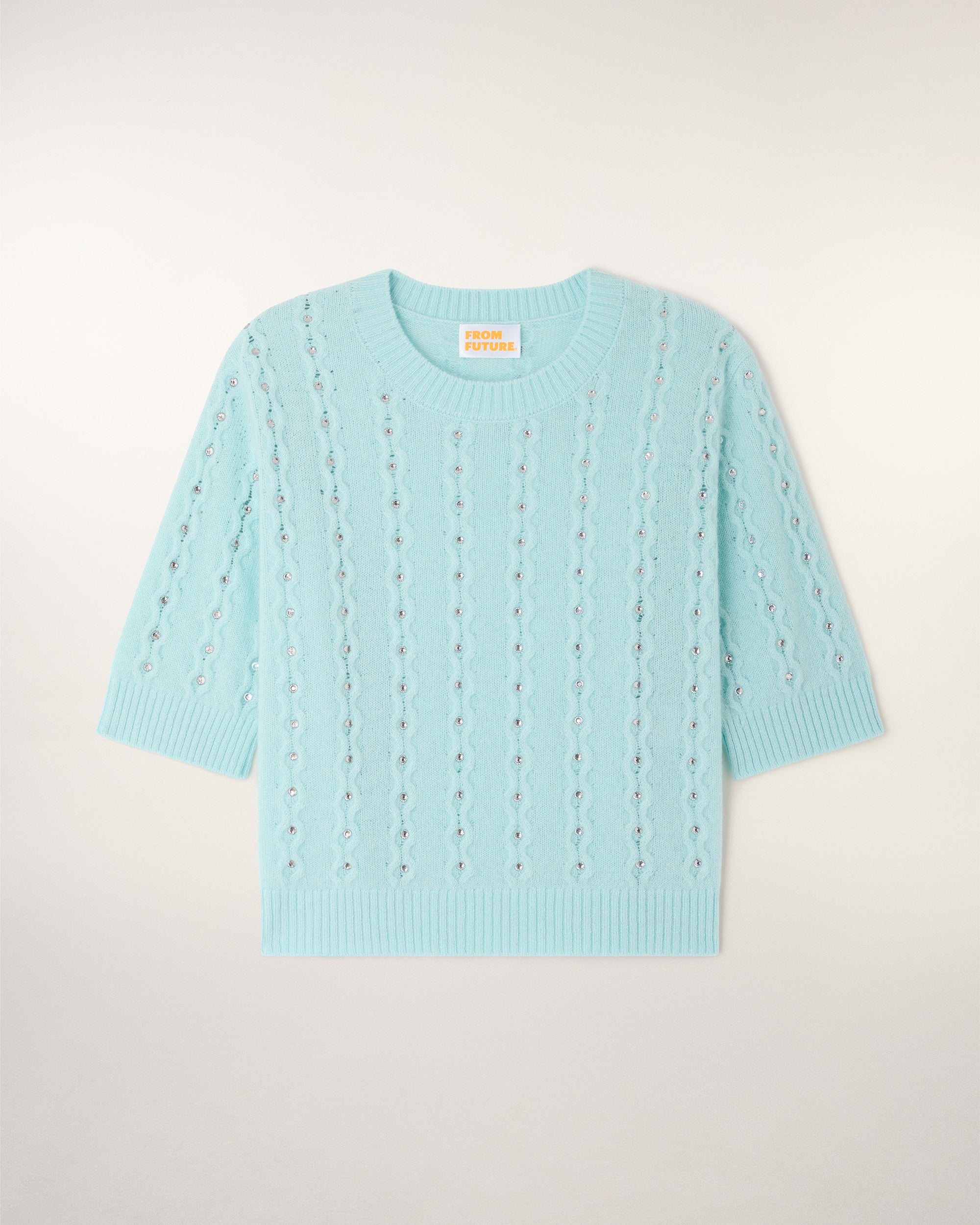Top Manches Courtes Strass