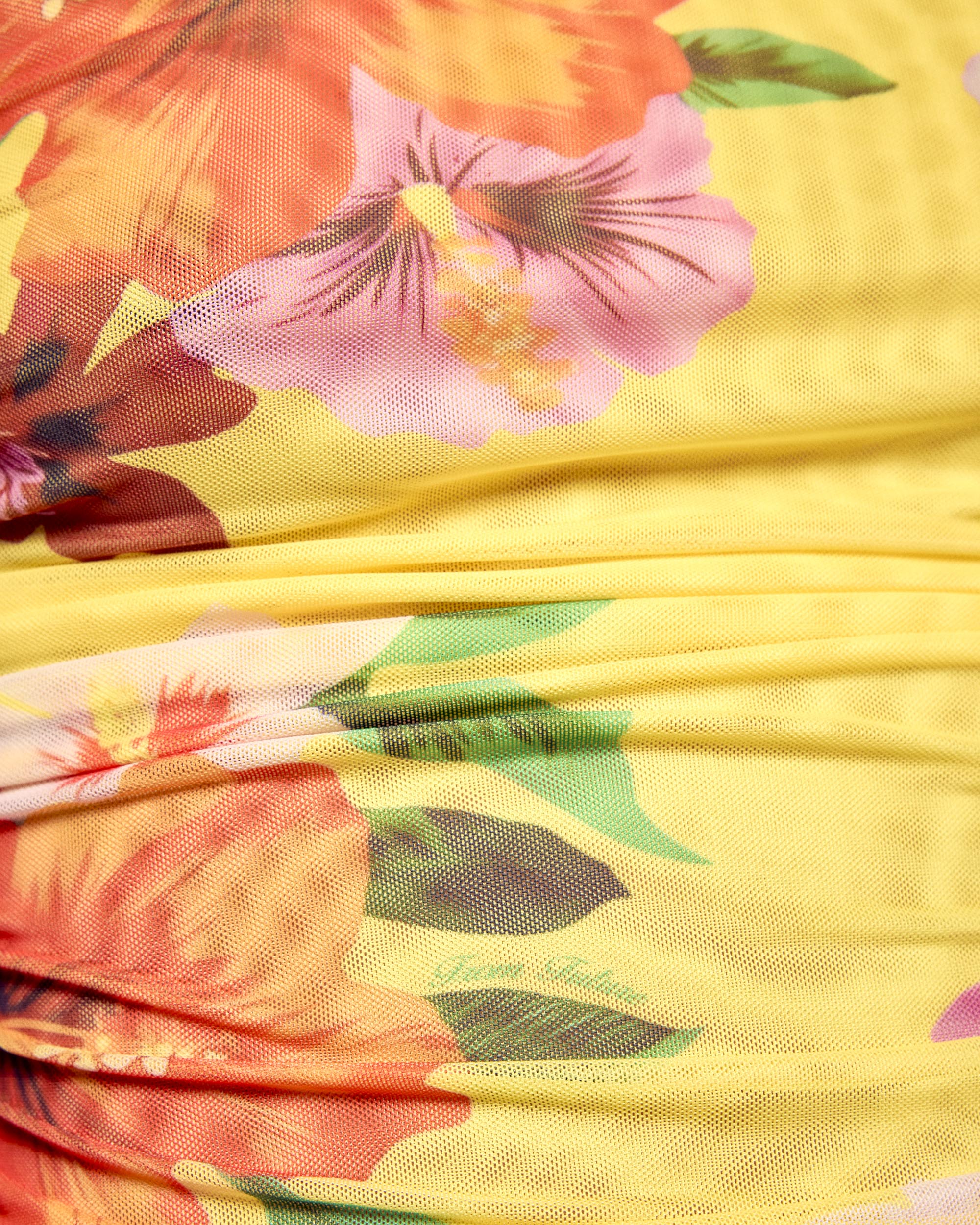 Top Bustier Imprimé Fleurs