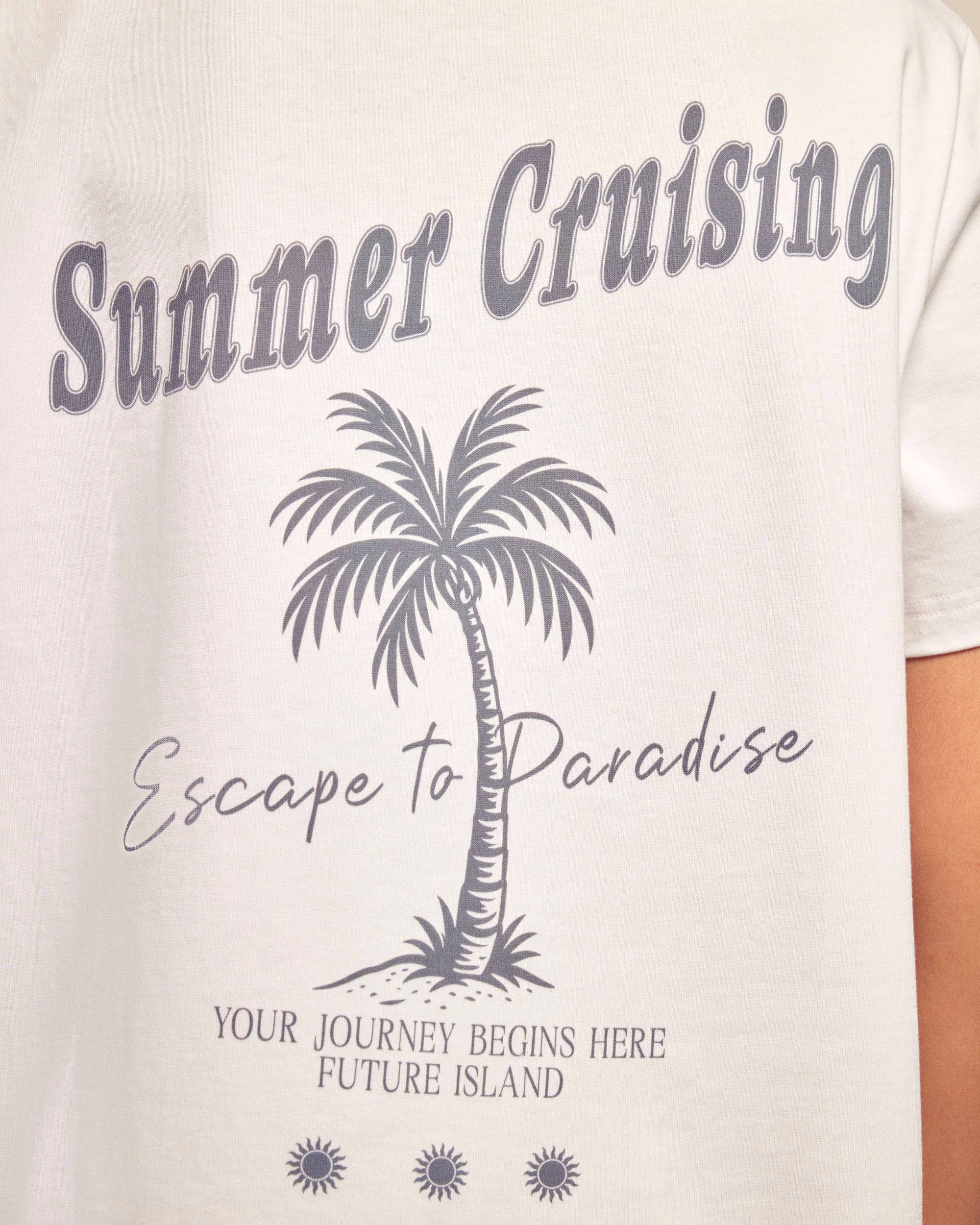 Camiseta estampada “Summer Cruising”