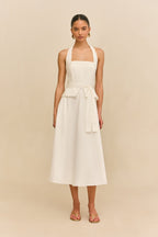 Falda Ely - Blanco Roto