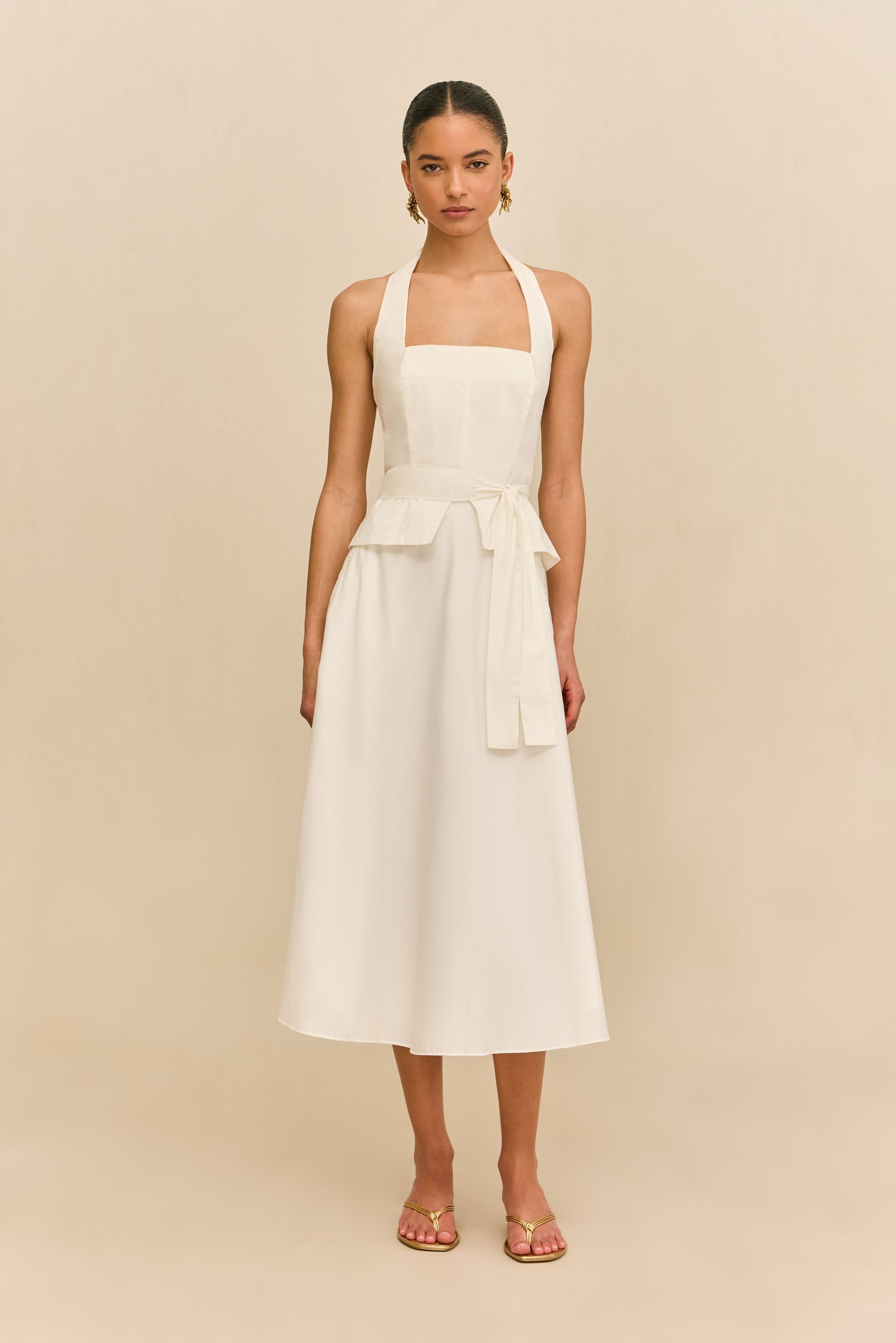 Falda Ely - Blanco Roto