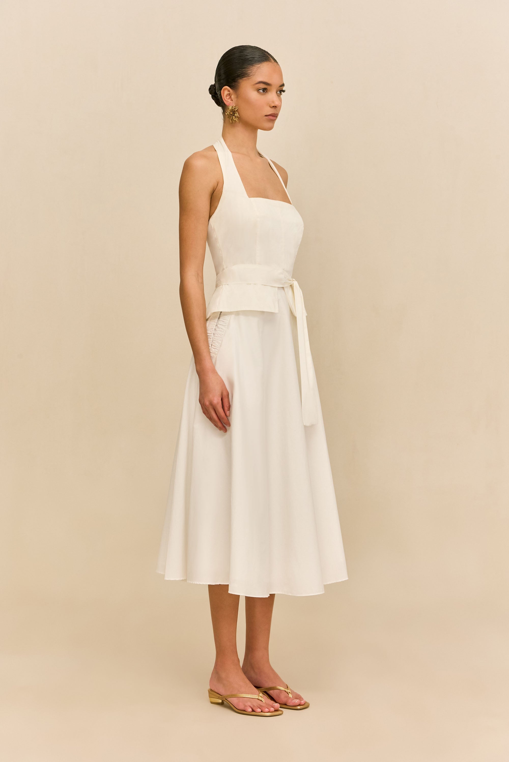 Falda Ely - Blanco Roto