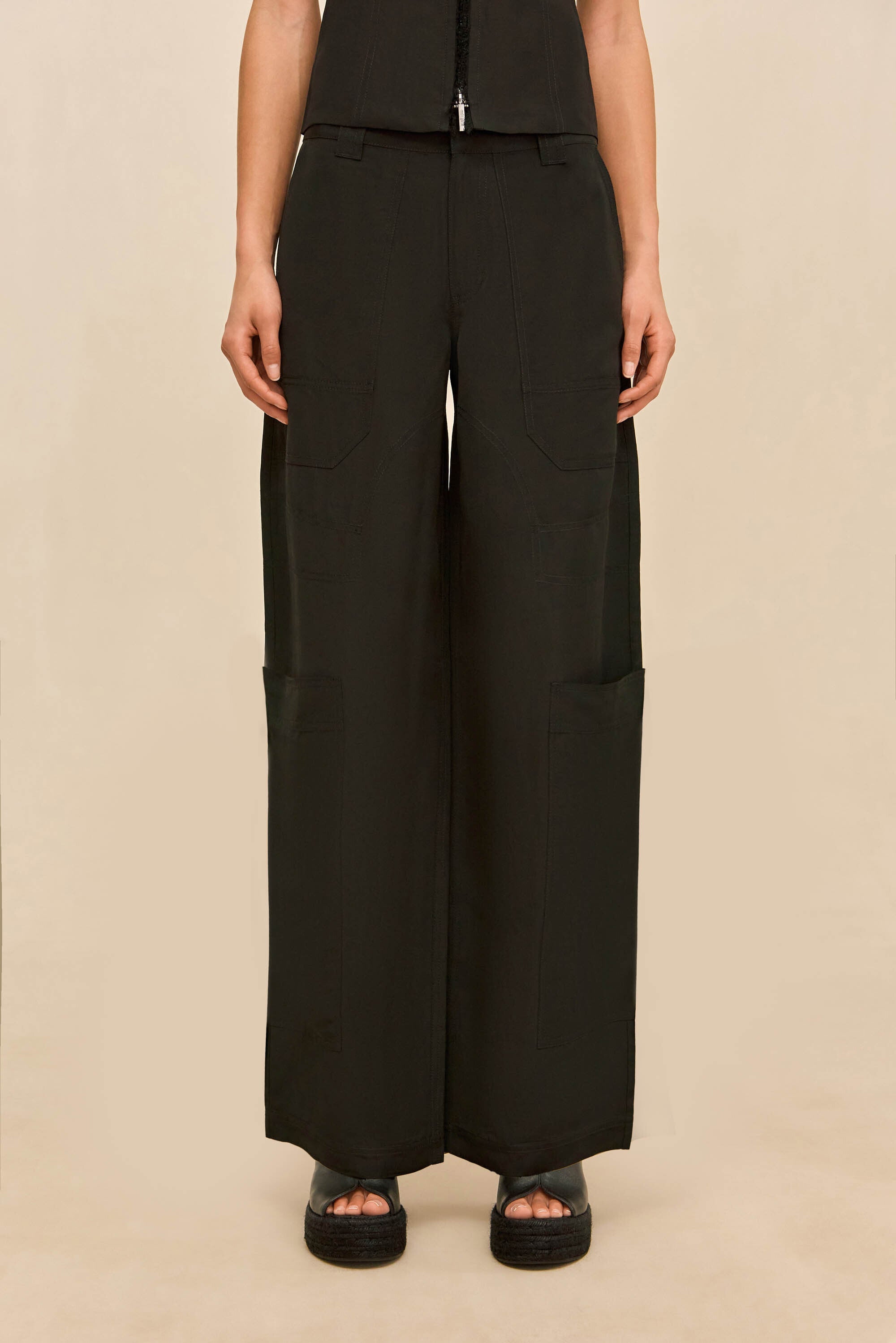 Pantalones Wynn - Negro