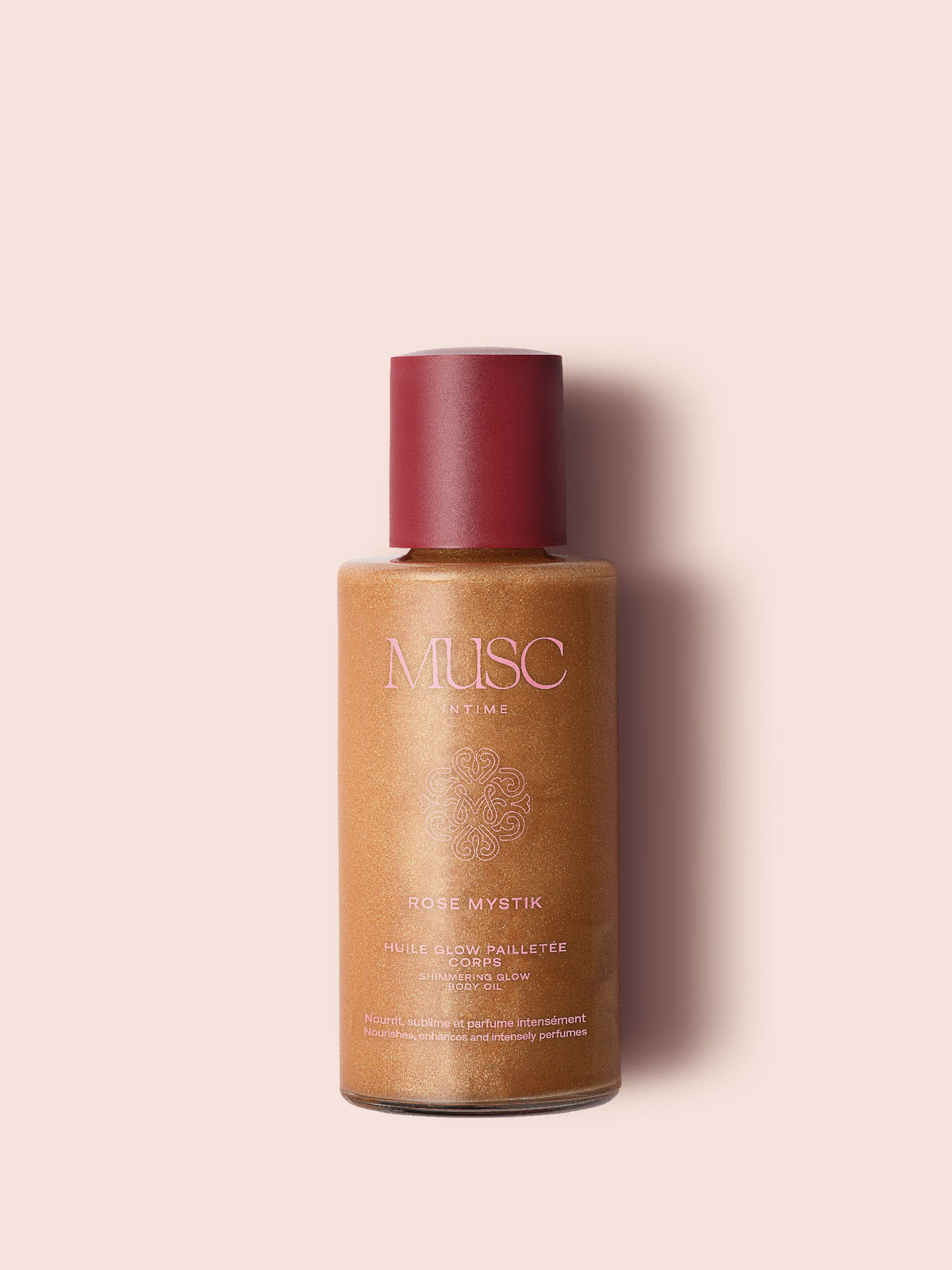 Rose Mystik - Huile Glow Pailletée Corps
