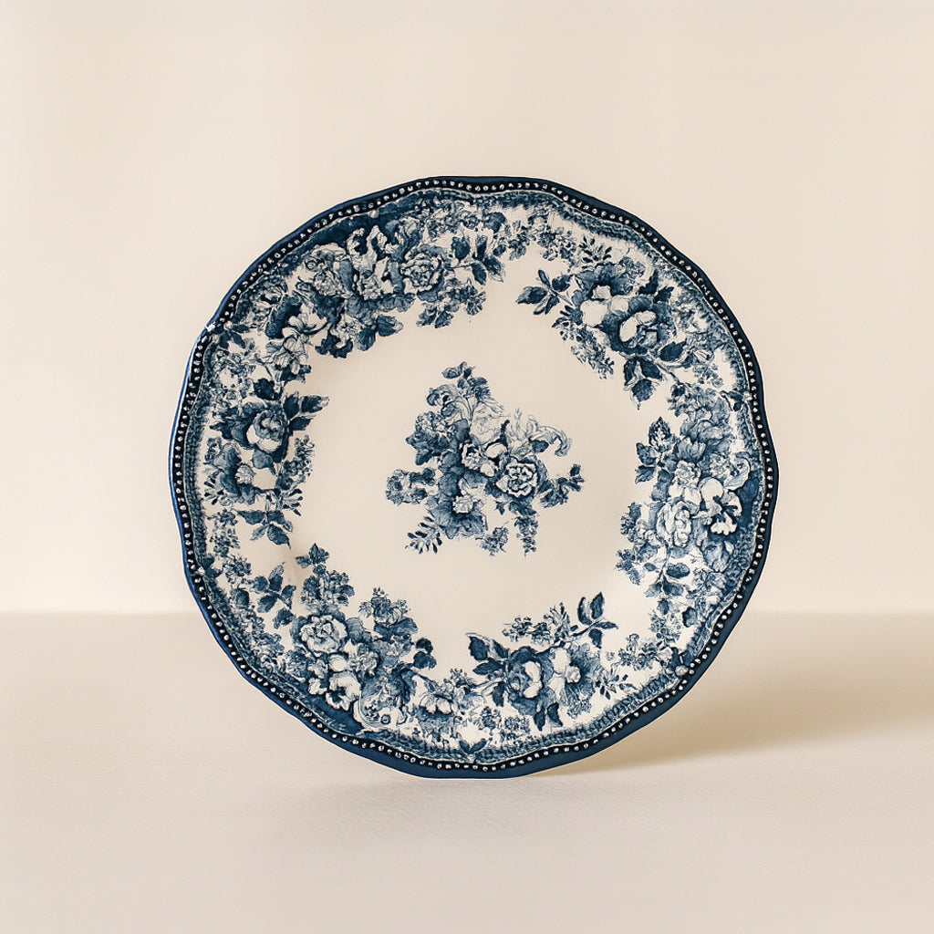 Faustine - Lot De 6 Assiettes Plates - 26Cm - Grès