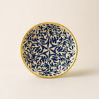 Héraclée - Lot De 6 Coupelles - 16Cm - Grès - Décor Bleu