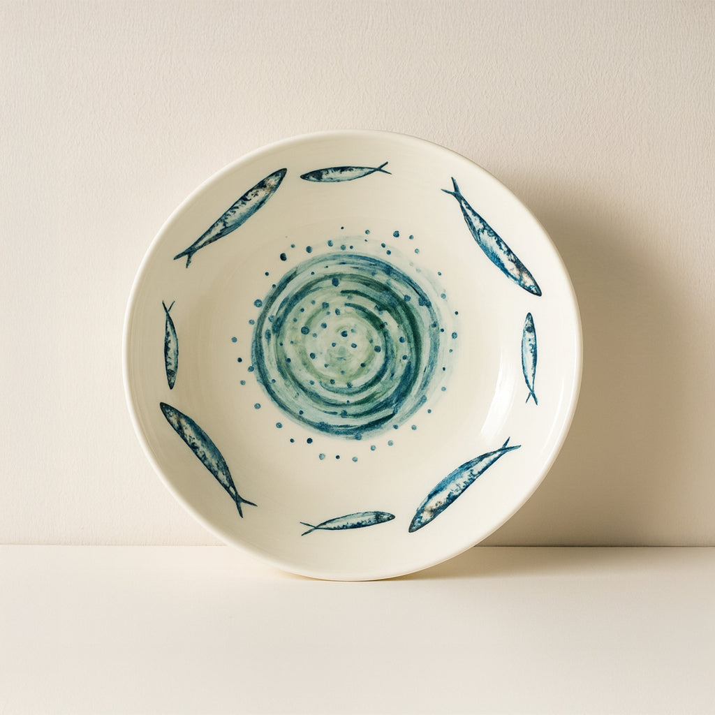 Sardine – Zestaw 6 talerzy głębokich – 21,5 cm – Fajans