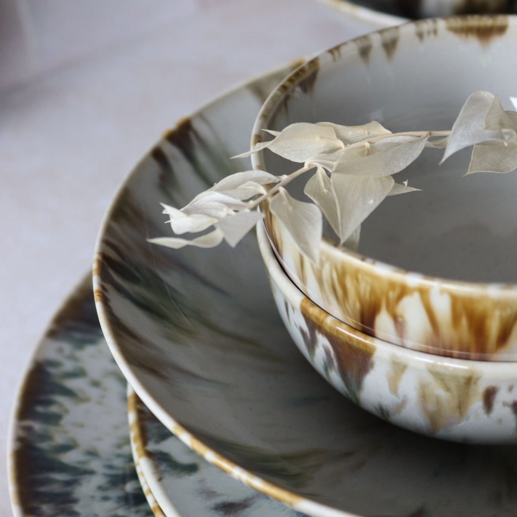 Maka - Sæt med 6 små skåle - 16 cm - Porcelæn