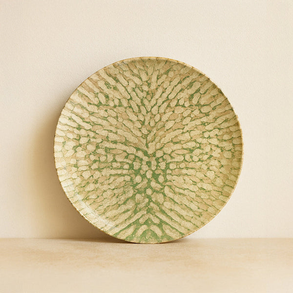 Jade - Lot De 6 Assiettes Plates - 26Cm - Grès