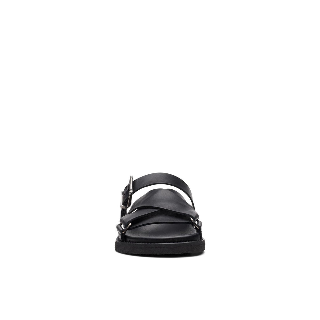 Desert Cross - Black Leather - Femme