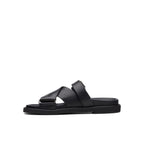 Desert Cross - Black Leather - Femme