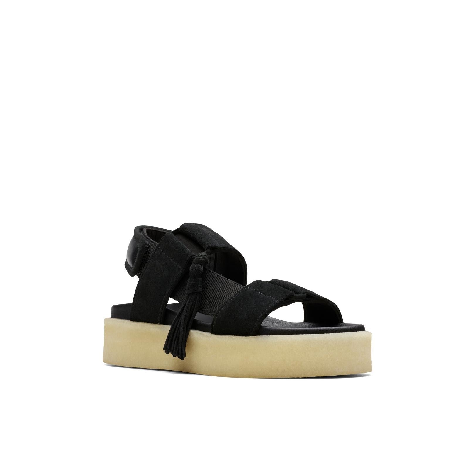 Sandalias Crepe Sndl Black Combi - Mujer