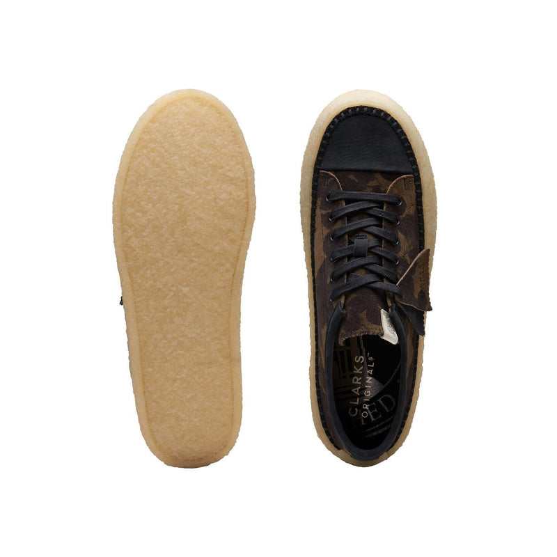 Chaussures Caravan Low Blk/Khaki Floral - Homme