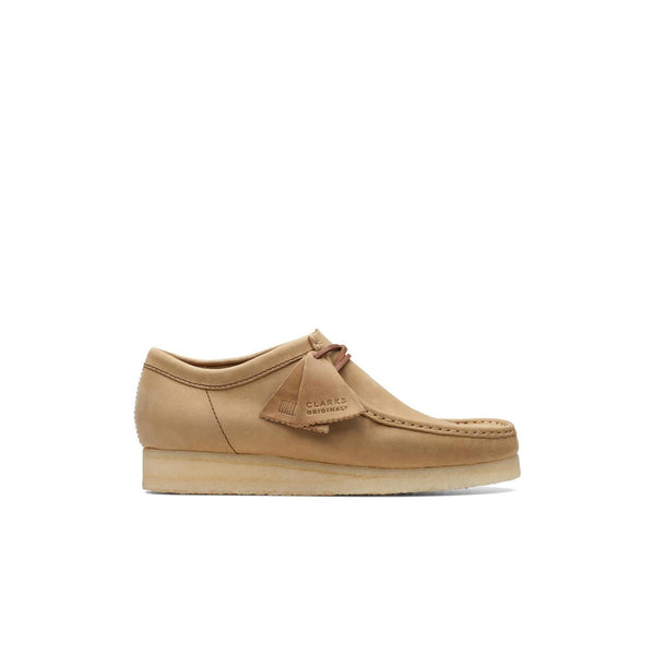 Wallabee Brown Leather Shoes - Men