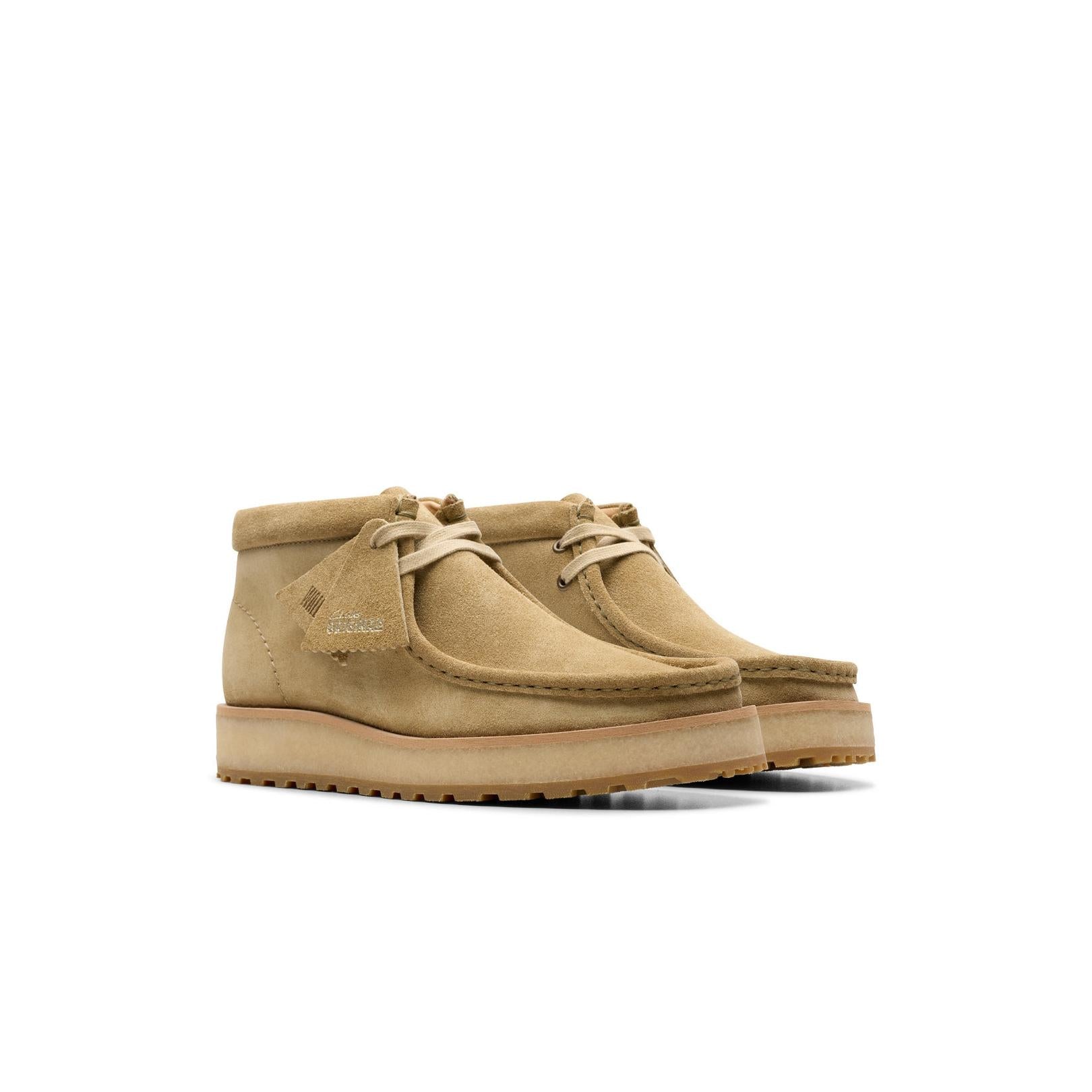 Wallabee Scout - Dark Sand Suede - Femme