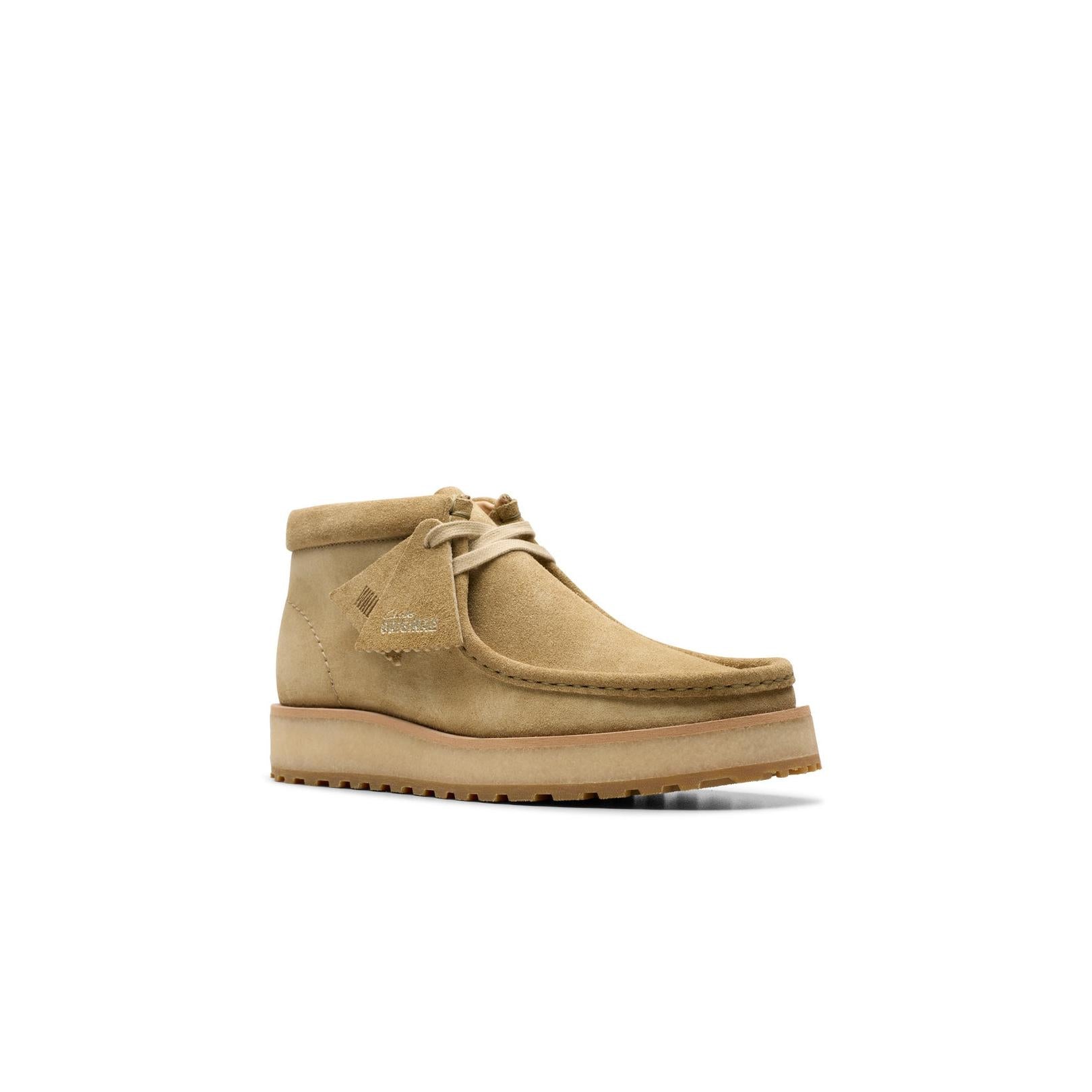 Wallabee Scout - Dark Sand Suede - Femme