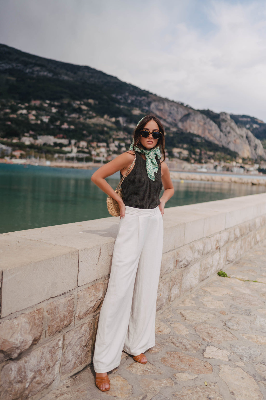 Foulard Melba Vert