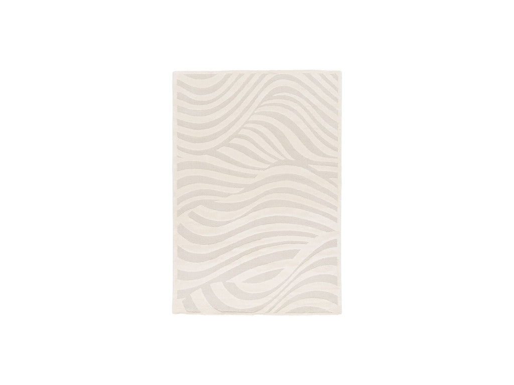 Avalon - Alfombra de pelo corto - Motivo abstracto - Beige