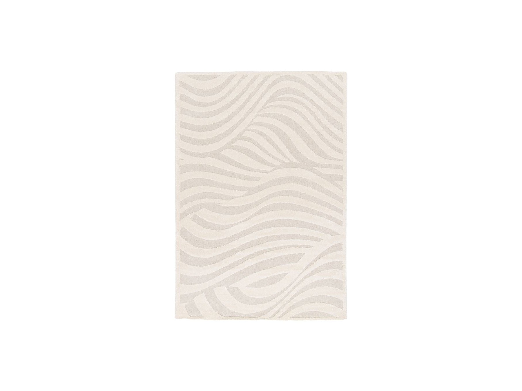 Avalon - Alfombra de pelo corto - Motivo abstracto - Beige