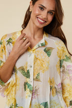 Chemise - Jaune