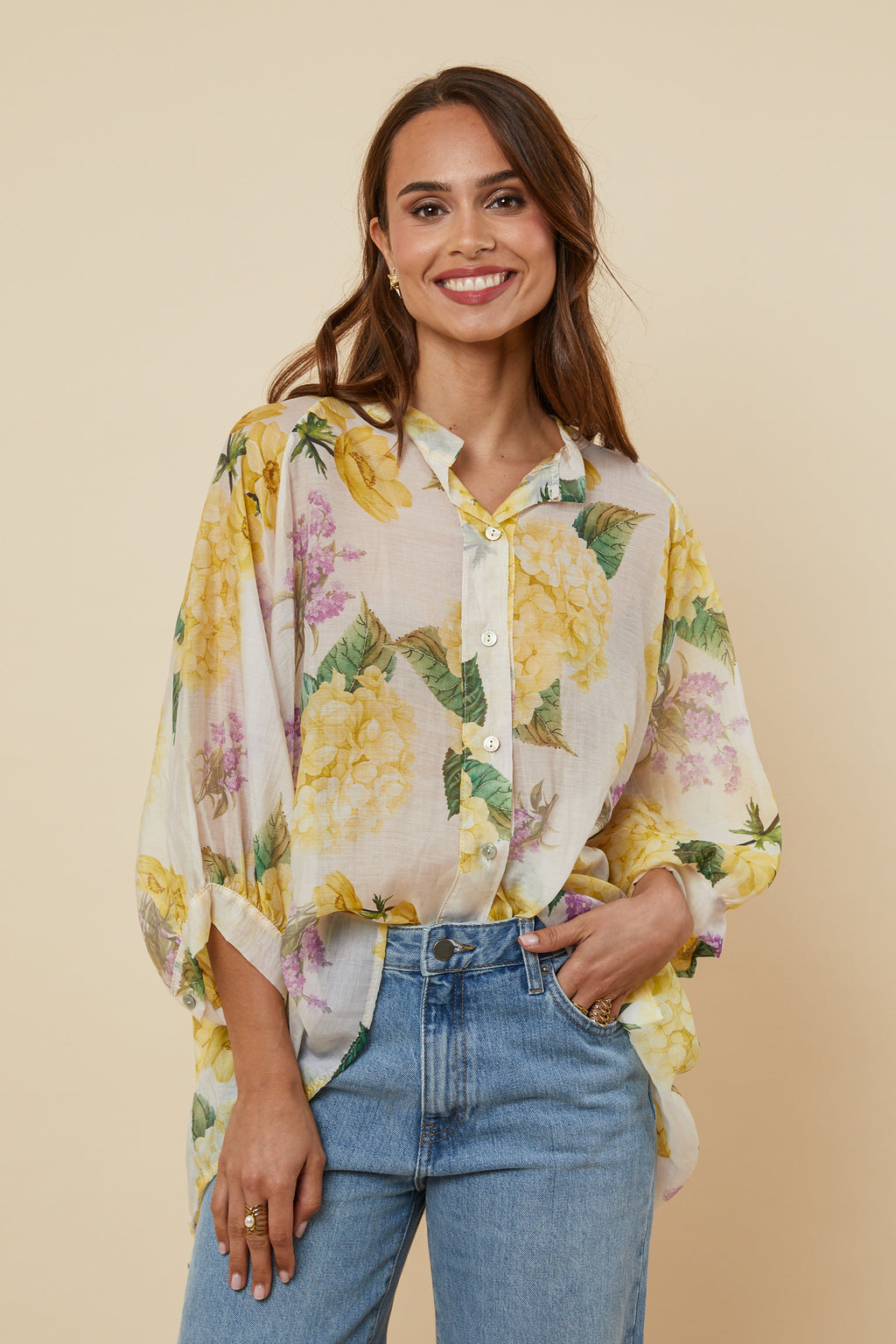 Chemise - Jaune