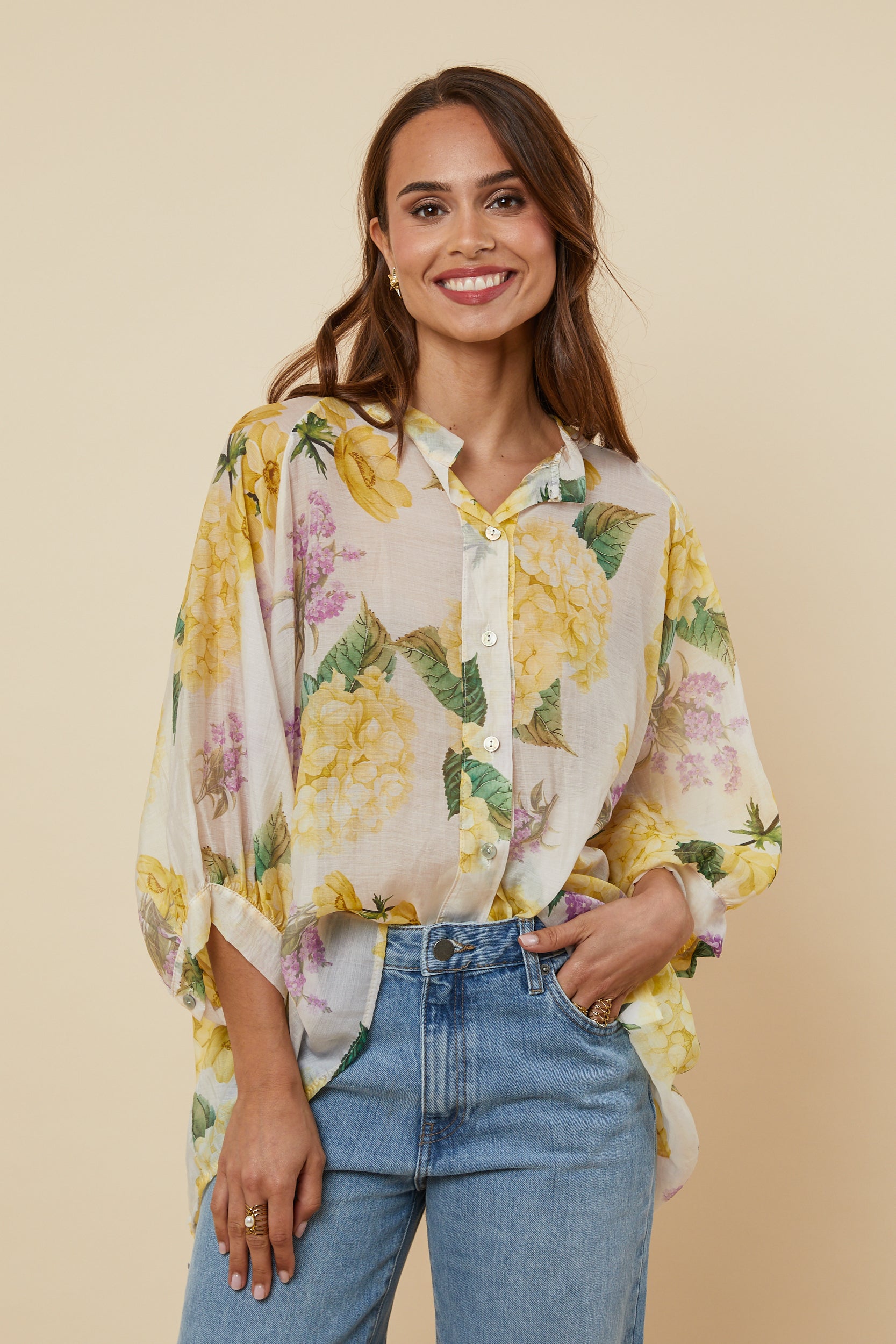 Chemise - Jaune