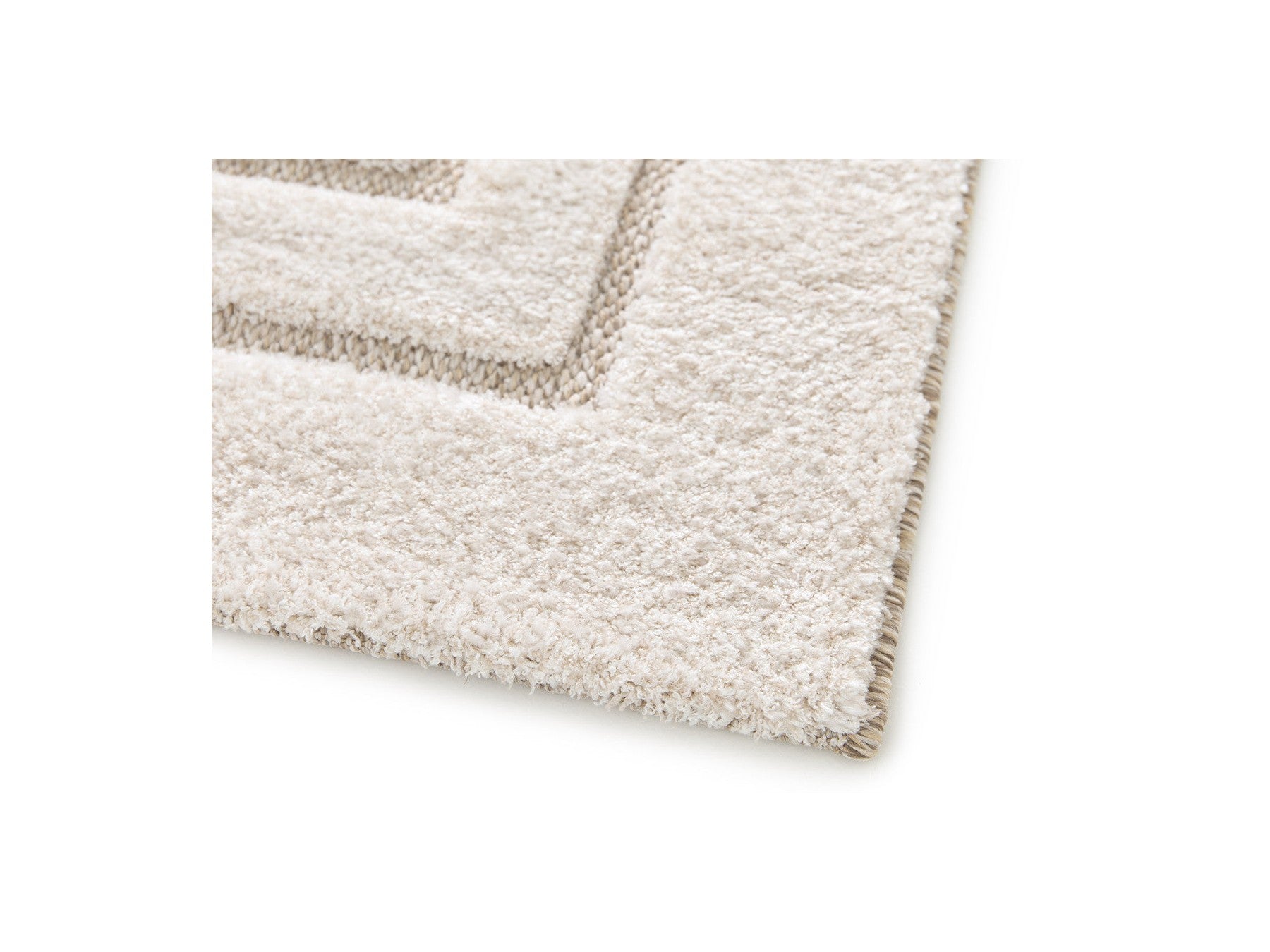 Alexandria - Alfombra de pelo corto - Motivo abstracto - Beige