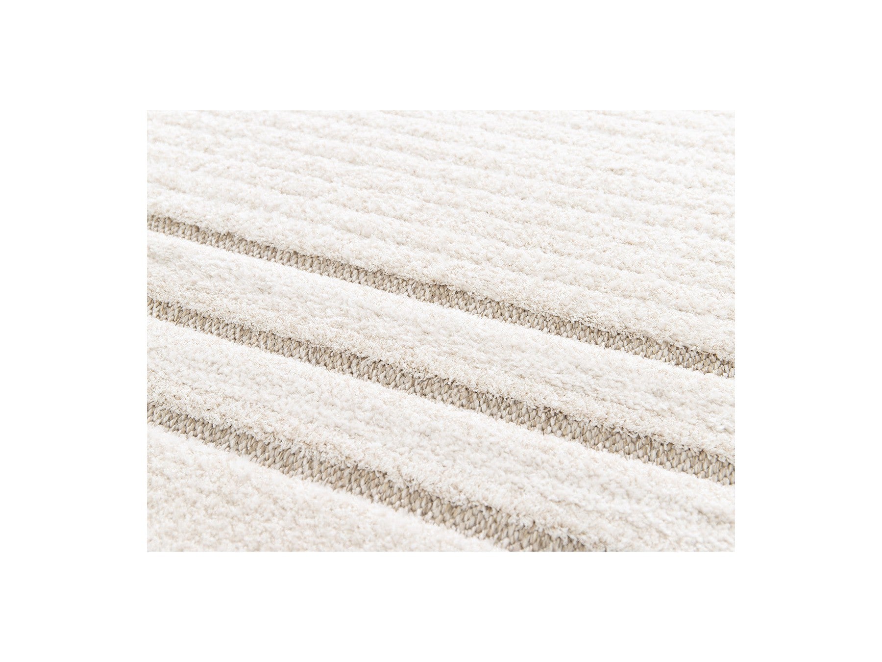 Alexandria - Alfombra de pelo corto - Motivo abstracto - Beige