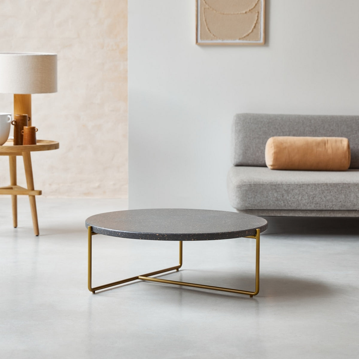 Anatole - Coffee Table - Terrazzo - Grey