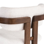 Chairs Toscana - White / Dark Walnut