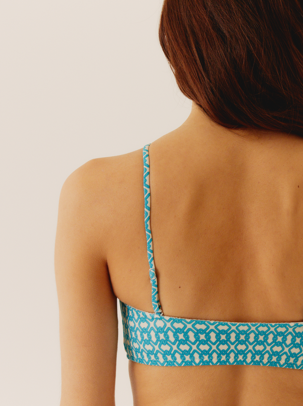 Bandeau Blue Chain