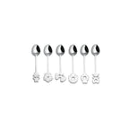 Juego de 6 cucharas de café Love