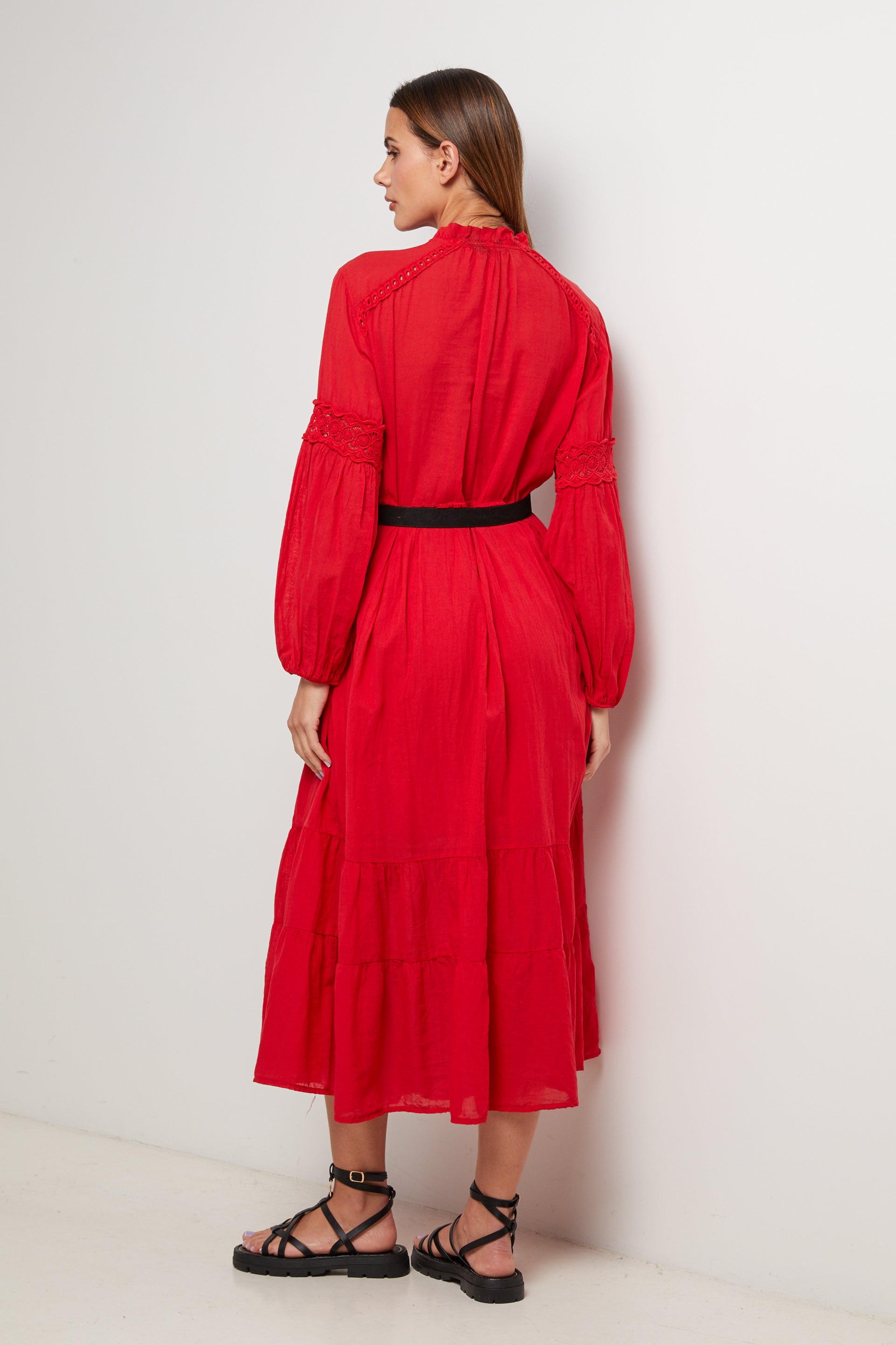 Dress - Red - Women