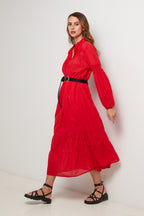 Dress - Red - Women