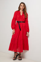 Dress - Red - Women