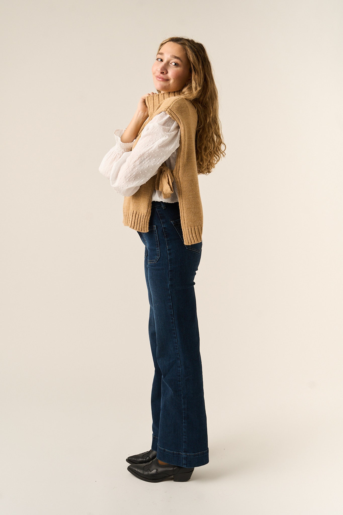 Gilet Julieta Beige