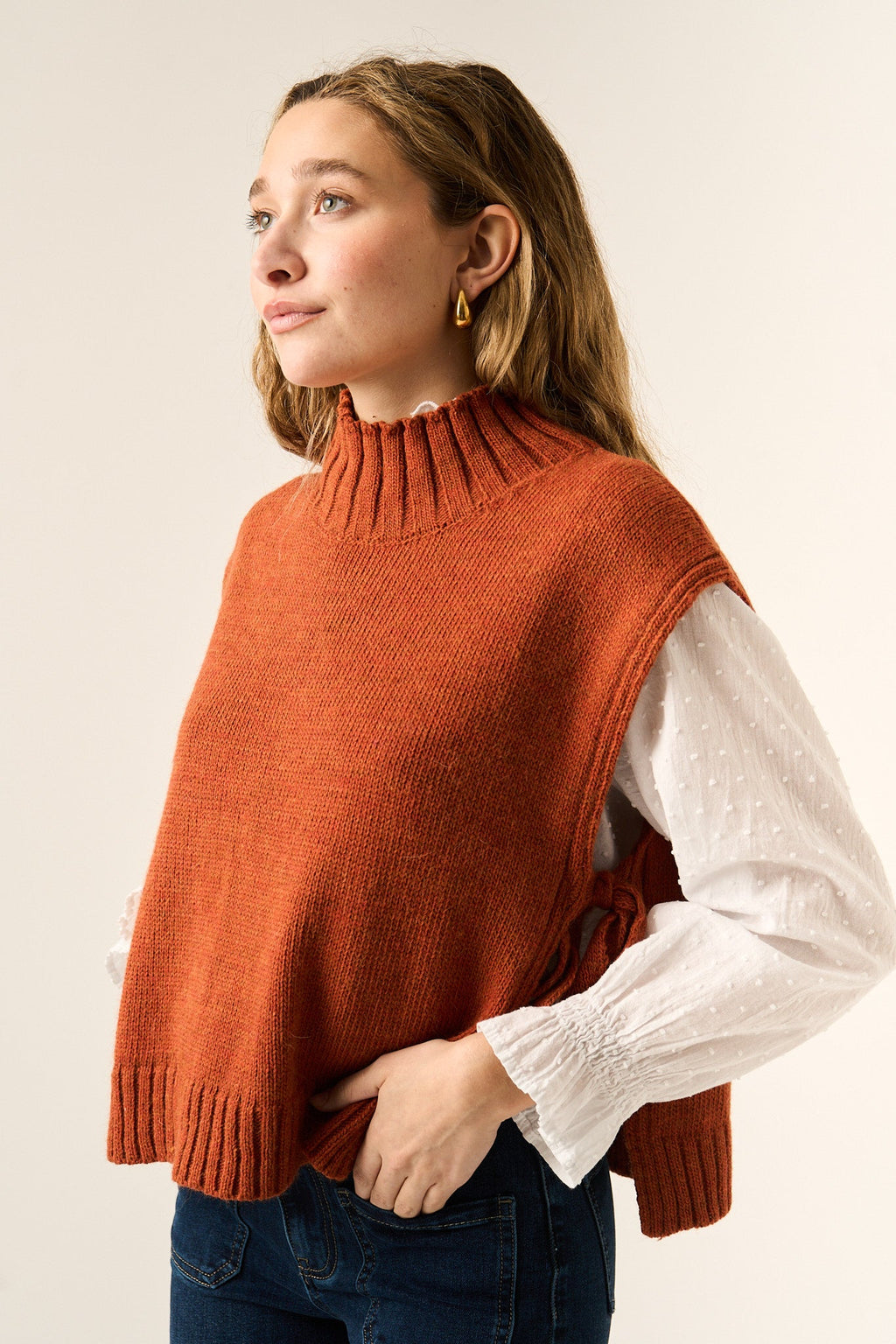 Gilet Julieta Terracotta