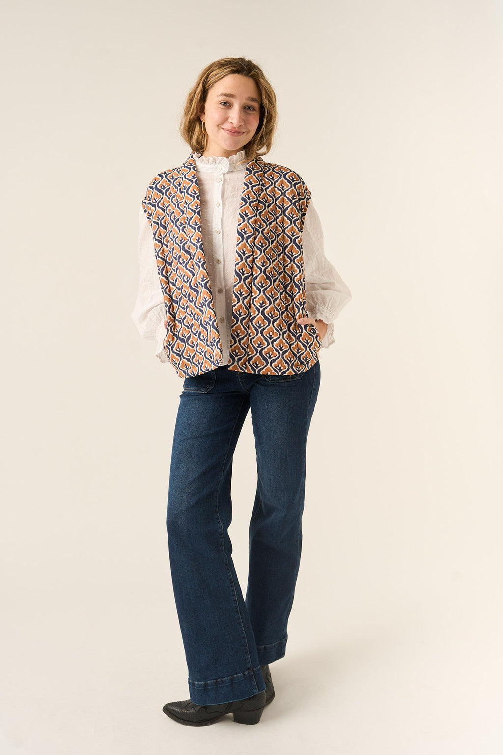 Beige Lúa Vest