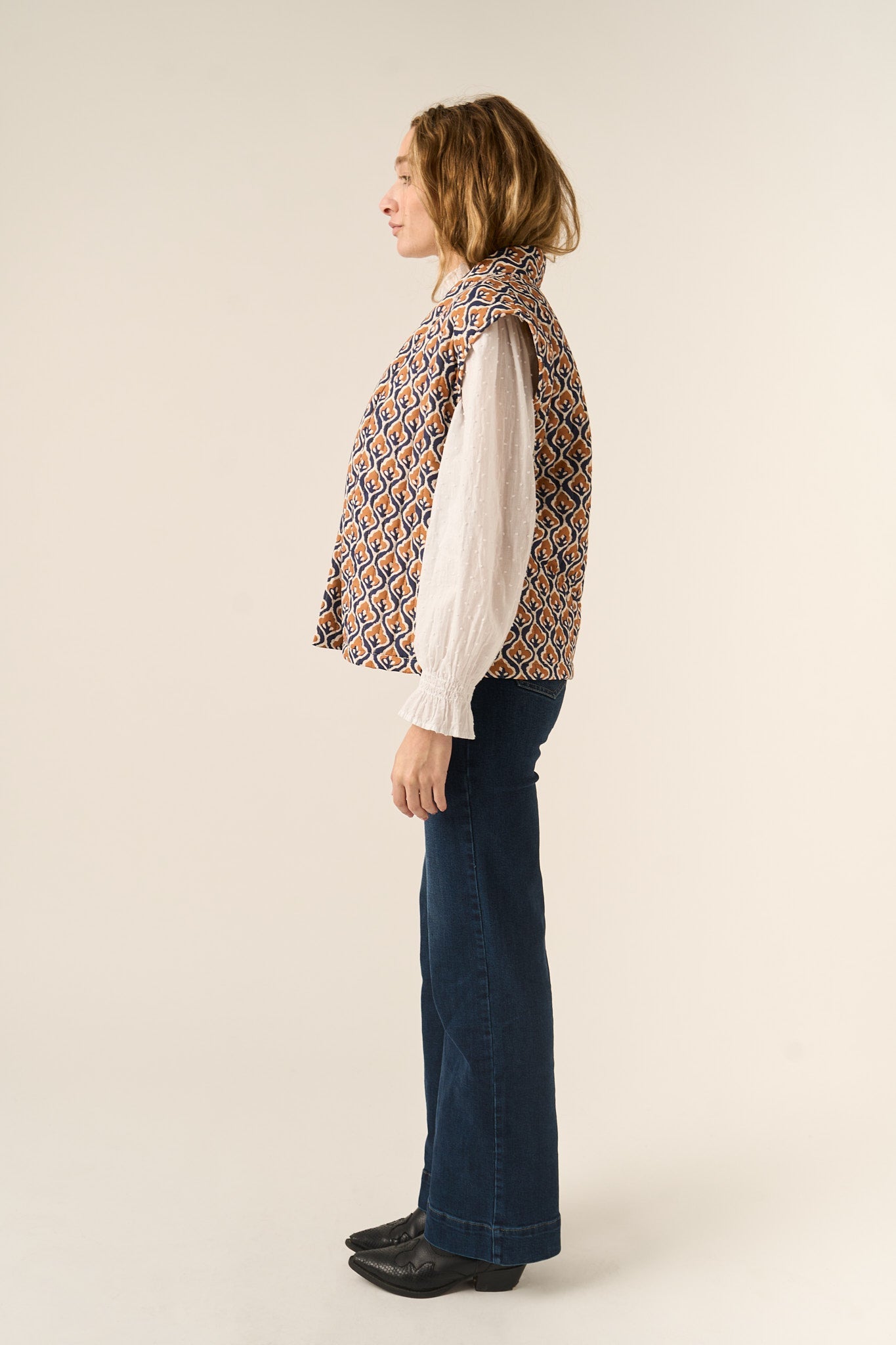 Beige Lúa Vest