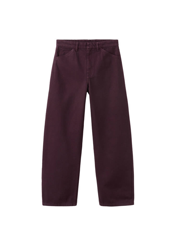 Balloon Jeans Med Mellemhøj Talje