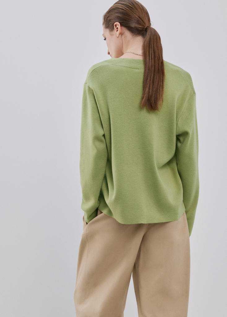 Pull-Over Maille Col En V